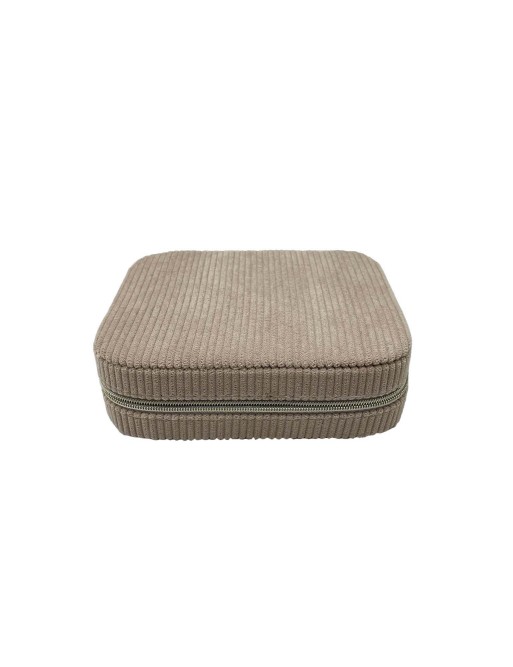 SAVARO BEIGE CORDSCHATULLE SCHMUCKSCHATULLE SAVARO BEIGE CORDSCHATULLE SCHMUCKSCHATULLE