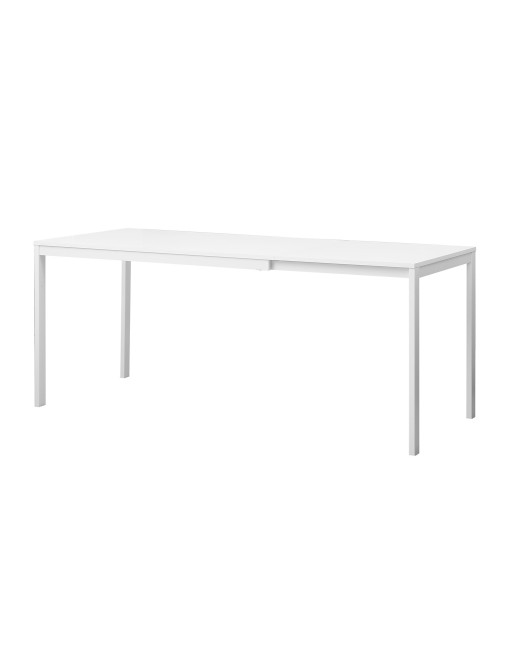 MESA EXTENSIBLE DE COMEDOR MODELO SAVOY BLANCA