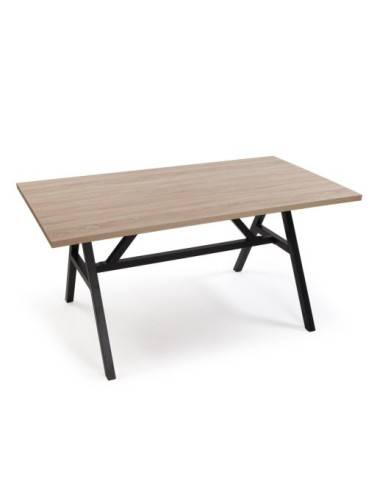 MESA DE COMEDOR MODELO VERONA EN COLOR NEGRO