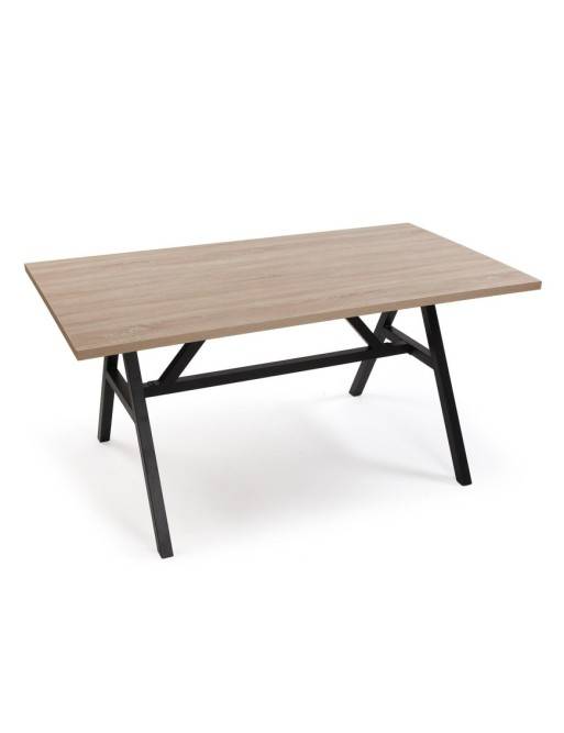 MESA DE COMEDOR MODELO VERONA EN COLOR NEGRO