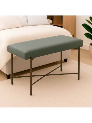 BANC DE LIT NILO GRIS