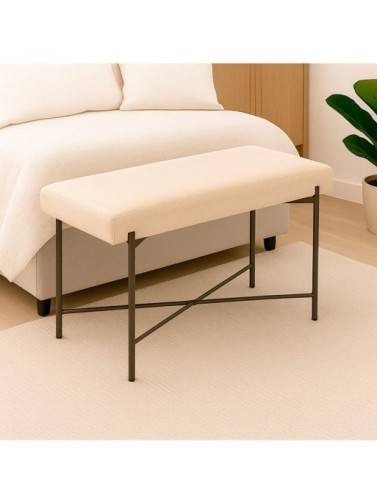 PIED DE LIT MODÈLE BEIGE DE KÓAN