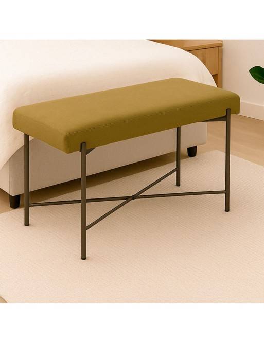 NATURAL NILO END BED BENCH