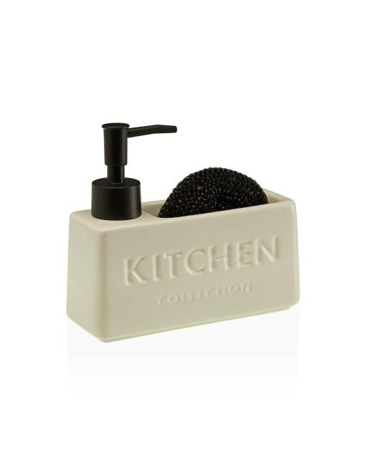 SOAP DISPENSER WITH RACK MODEL KITCHEN BEIGE