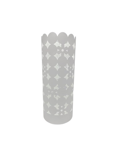 METALLIC DRIP MODEL WHITE UMBRELLA STAND