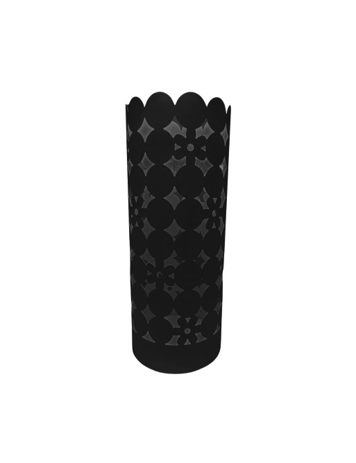 BLACK DRIP METAL UMBRELLA STAND BLACK DRIP METAL UMBRELLA STAND