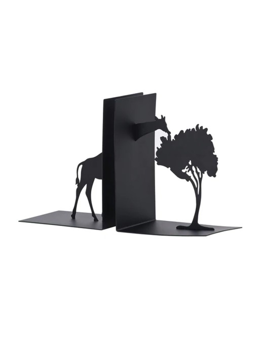 SERRE-LIVRES MINIATURE GIRAFFE MRTALICO