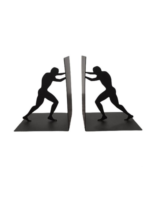 WRESTLING METAL BOOKENDS