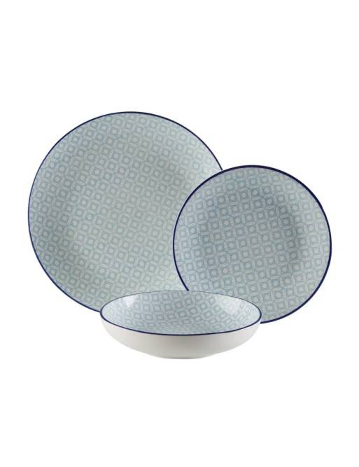 VAJILLA DE 18 PIEZAS MODELO NARA VAJILLA DE 18 PIEZAS MODELO NARA