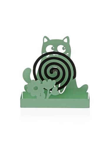 MODÈLE DE PORTE-SPIRALE ANTI-MOUSTIQUES MODÈLE MISO CAT GREEN