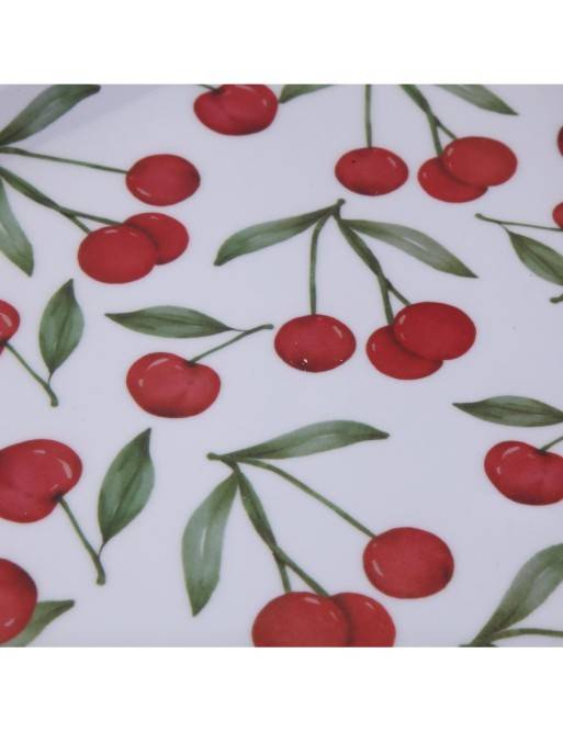 CERISES MODÈLE DE PLATEAU EN MÉLAMINE 46,2x31 CM