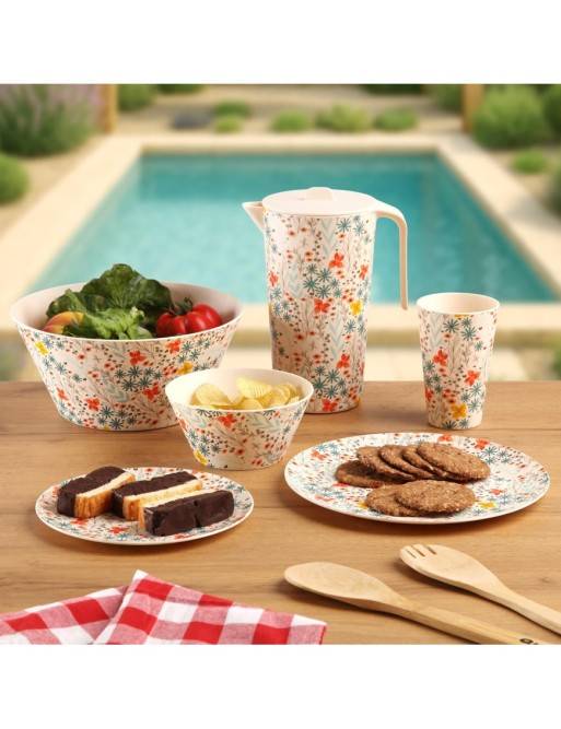 ASSIETTE RONDE FIORELLA 25CM ASSIETTE RONDE FIORELLA 25CM