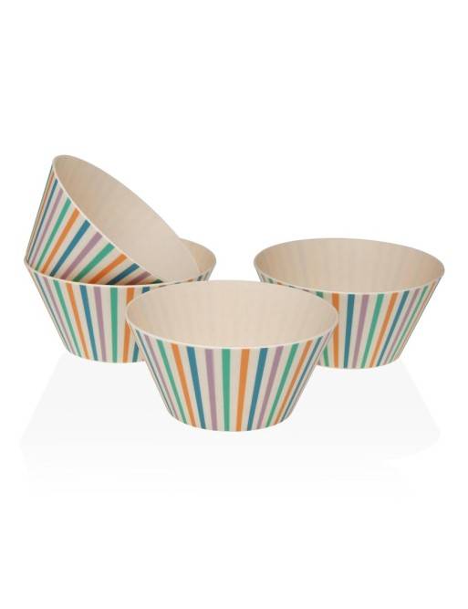 SET VON 4 SCHALEN MODELLHORIZONT