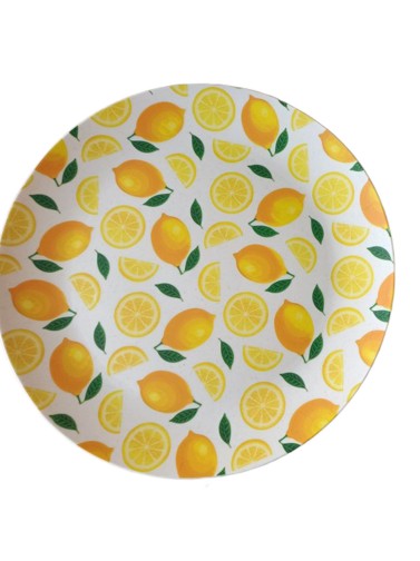 MODÈLE À PLAQUE RONDE AGRUMES 25 CM