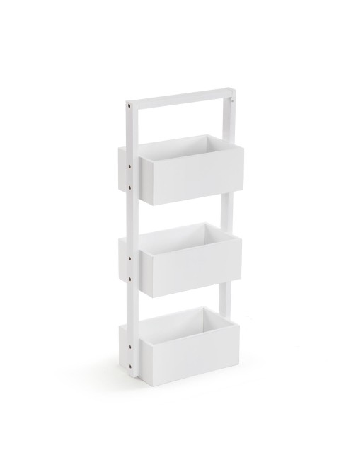 MUEBLE DE BAÑO CON 3 ESTANTES MODELO PLEN BLANCA