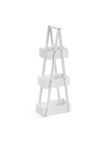 WHITE 3-SHELF UNIT