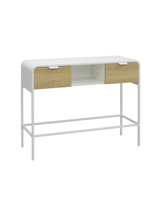 CONSOLE WITH 2 DRAWERS MODEL ZYANA WHITE