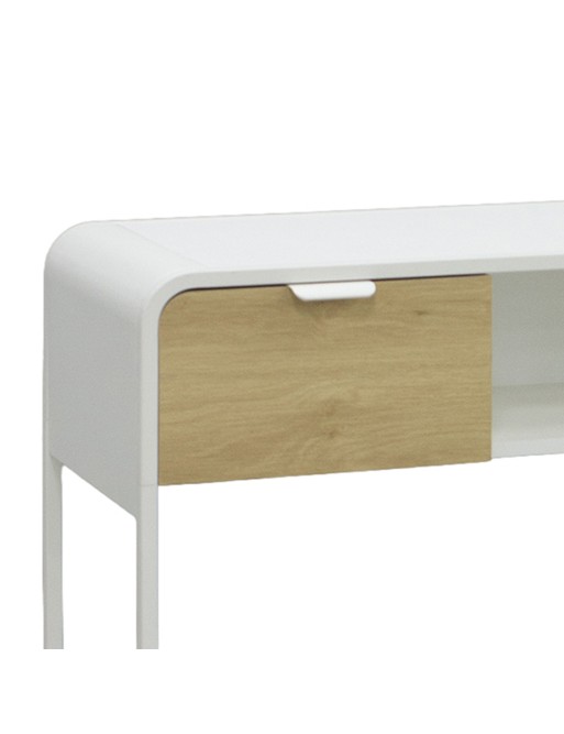 CONSOLE WITH 2 DRAWERS MODEL ZYANA WHITE