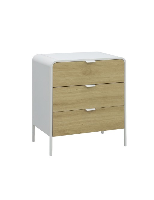DRAWER UNIT WITH 3 DRAWERS MODEL ZYANA WHITE