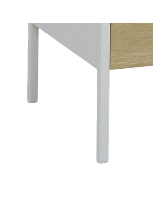 NACHTTISCH MIT 2 SCHUBLADEN MODELL ZYANA WHITE