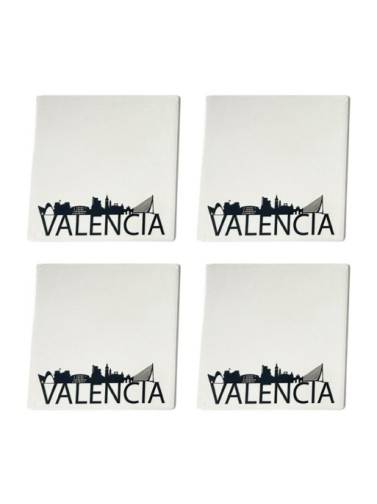 SET VON 4 MODELLACHTERBAHNEN DER STADT VALENCIA