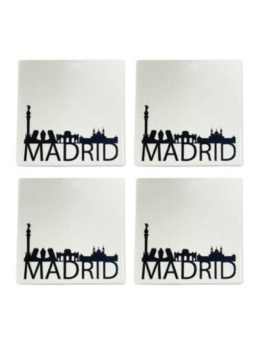 SET OF 4 MADRID CITY MODEL COASTERS