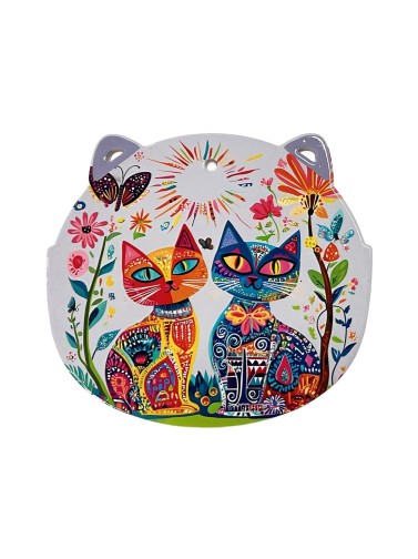 MODÈLE DE NAPPE EN CÉRAMIQUE POUR CHATS COULEUR 1