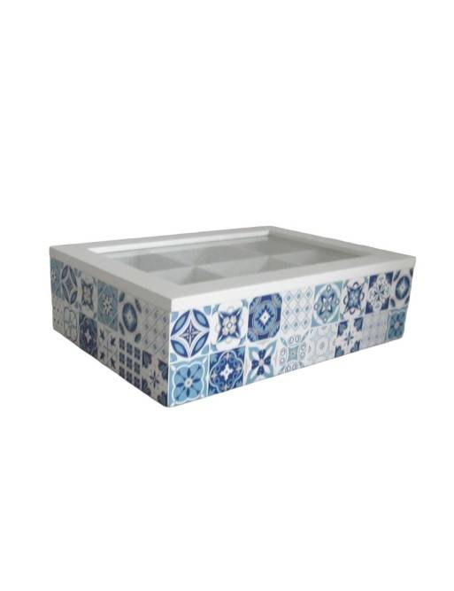 TALAZIA MODEL TEA BOX WITH 6 COMPARTMENTS TALAZIA MODEL TEA BOX WITH 6 COMPARTMENTS