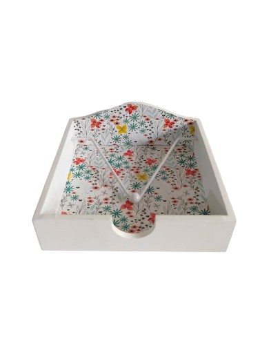 MODÈLE CAMILA POUR PORTE-SERVIETTES EN BOIS ET MÉTAL