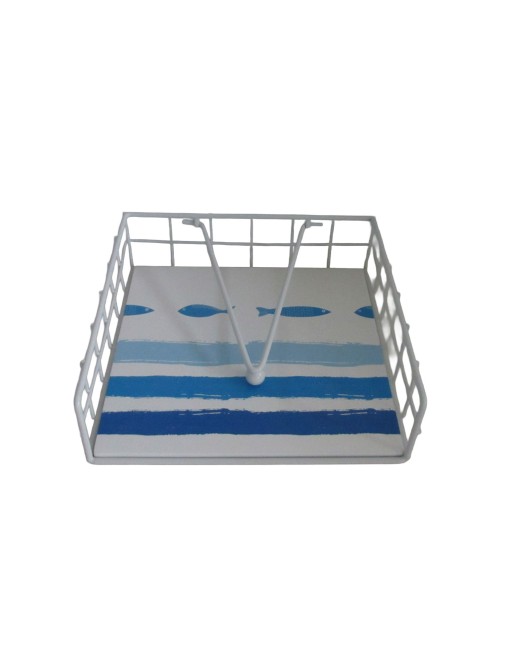 WOODEN AND METAL NAPKIN HOLDER MODEL MAREA