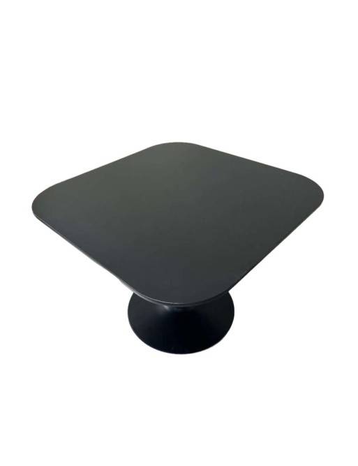 NOMA BLACK MODEL WOODEN AND METAL TABLE