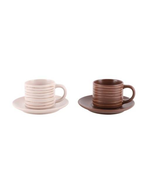 SET DE 6 TAZAS DE CAFE CON PLATO MODELO ORIGIN SET DE 6 TAZAS DE CAFE CON PLATO MODELO ORIGIN
