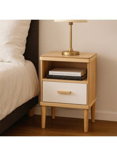 MODÈLE OLAR DE TABLE DE CHEVET EN BOIS AVEC 1 TIROIR