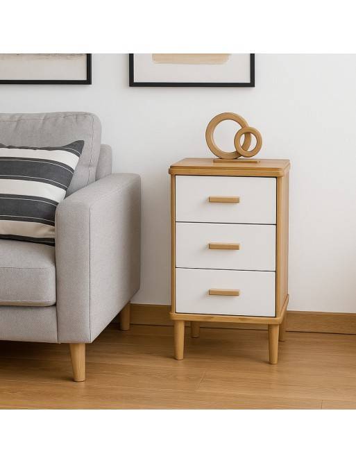 COMMODE EN BOIS AVEC 3 TIROIRS MODÈLE OLAR COMMODE EN BOIS AVEC 3 TIROIRS MODÈLE OLAR