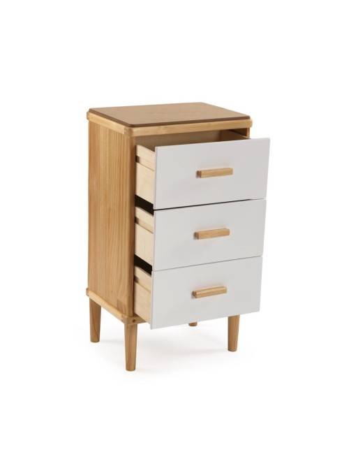 COMMODE EN BOIS AVEC 3 TIROIRS MODÈLE OLAR COMMODE EN BOIS AVEC 3 TIROIRS MODÈLE OLAR