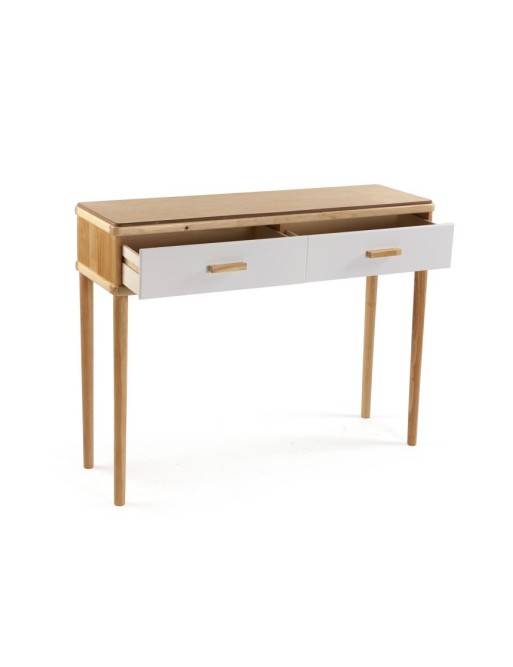 WOODEN CONSOLE WITH 2 DRAWERS OLAR MODEL