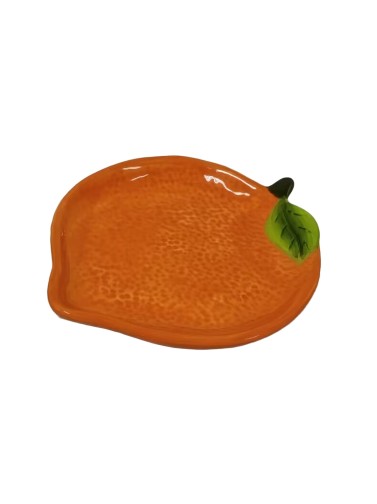 PLATO MODELO FRUTAL NARANJA 15 CM