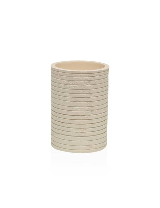 SAVIK BEIGE TOOTHBRUSH HOLDER