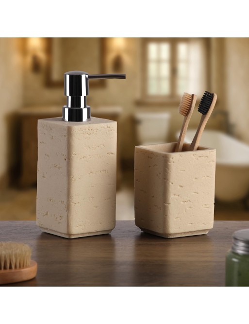 ELARA BEIGE MODEL TOOTHBRUSH HOLDER