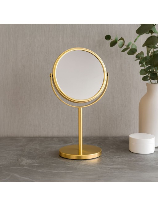 MIRROR WITH BASE MODEL DALAS GOLD 1X/7X MIRROR WITH BASE MODEL DALAS GOLD 1X/7X