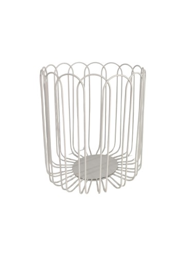 FRUTERO METALICO ALTO MODELO ZESTIA BLANCO