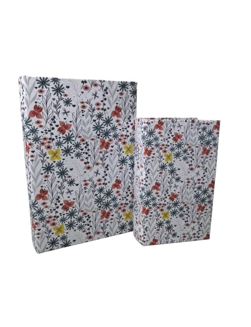 JEU DE 2 LIVRES DE RANGEMENT MODÈLE CAMILA