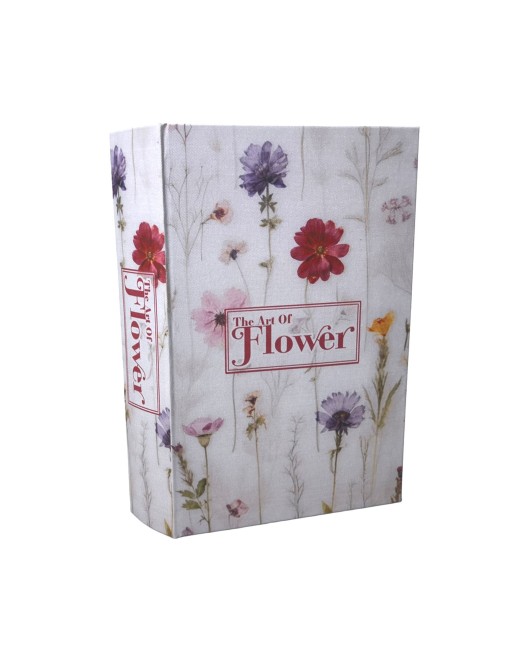 MODÈLE DE LIVRE DE RANGEMENT AVEC CADENAS : L’ART DE LA FLEUR