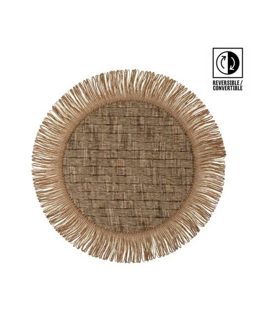 MANTEL INDIVIDUAL REVERSIBLE MODELO VERSO MARRON MANTEL INDIVIDUAL REVERSIBLE MODELO VERSO MARRON