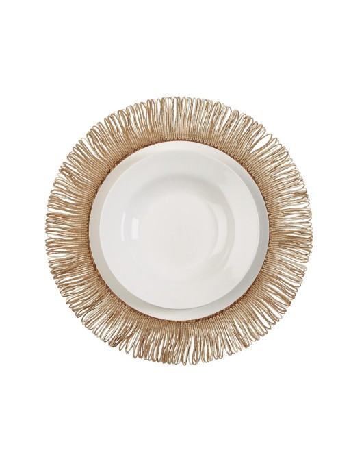 REVERSIBLE INDIVIDUAL TABLECLOTH VERSO MODEL LIGHT BROWN REVERSIBLE INDIVIDUAL TABLECLOTH VERSO MODEL LIGHT BROWN