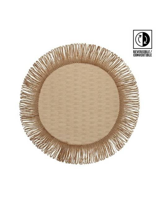 MANTEL INDIVIDUAL REVERSIBLE MODELO VERSO NATURAL