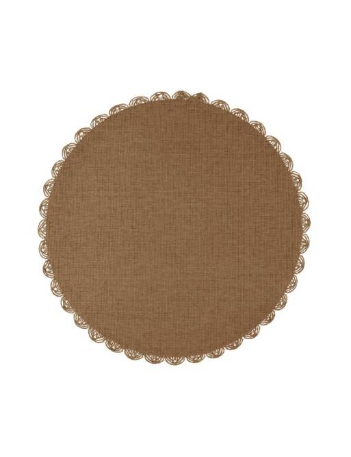 MANTEL INDIVIDUAL MODELO ANEA MARRON