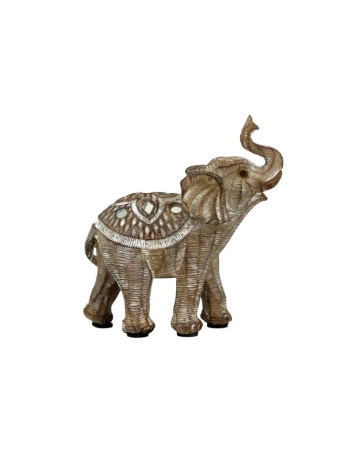 ÉLÉPHANT EN BRONZE DOUX 9,5x4x10,5 CM