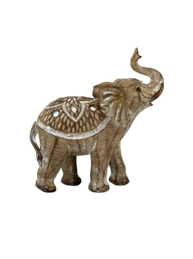 FIGURINE D’ÉLÉPHANT EN BRONZE DOUX 11x4,5x11,7 CM