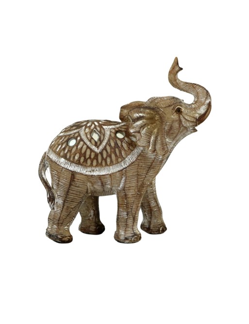 FIGURINE D’ÉLÉPHANT EN BRONZE DOUX 11x4,5x11,7 CM